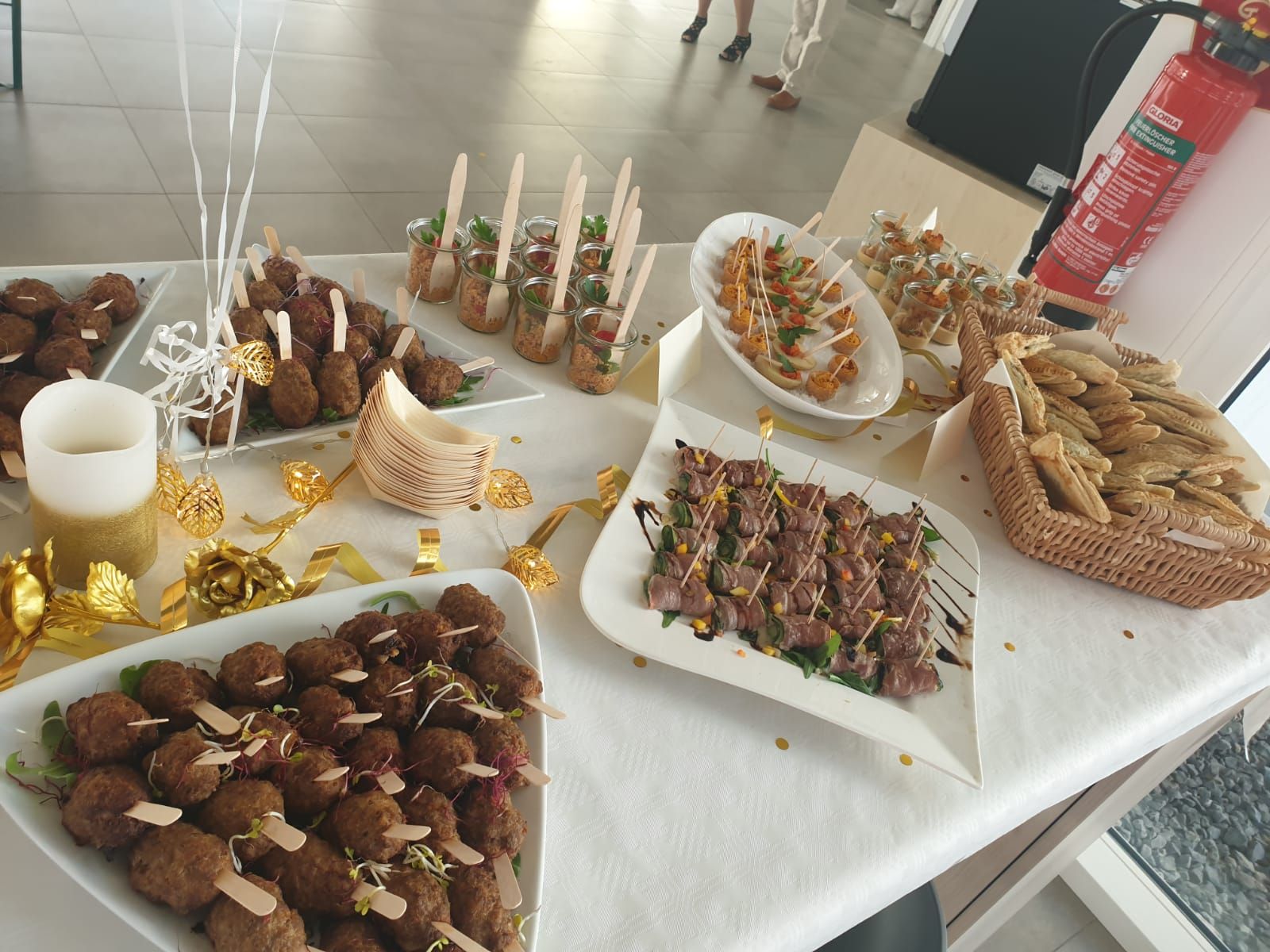Impression von einem MOKKA Catering-Event