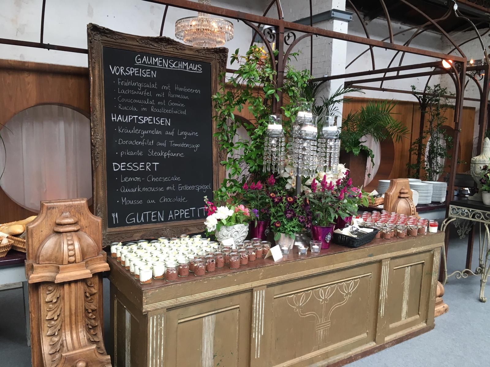 Impression von einem MOKKA Catering-Event