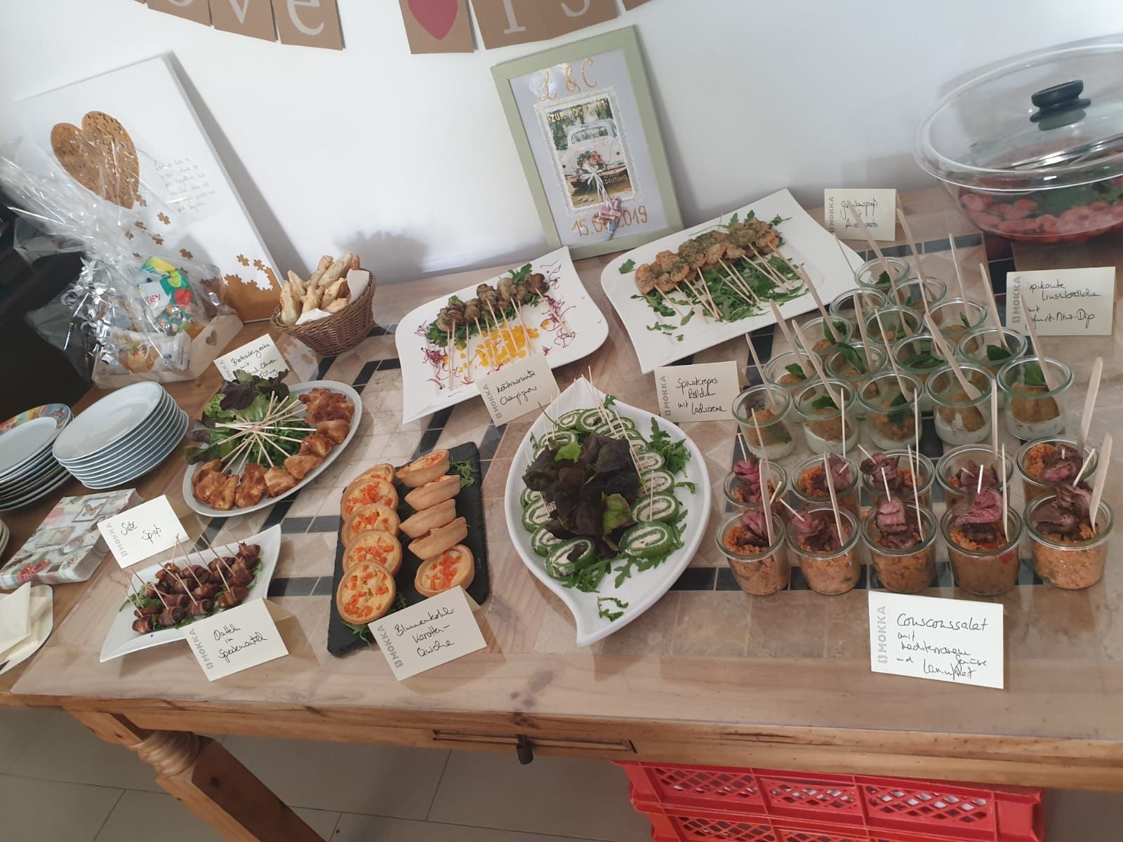 Impression von einem MOKKA Catering-Event