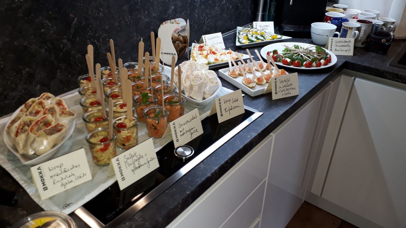 Impression von einem MOKKA Catering-Event